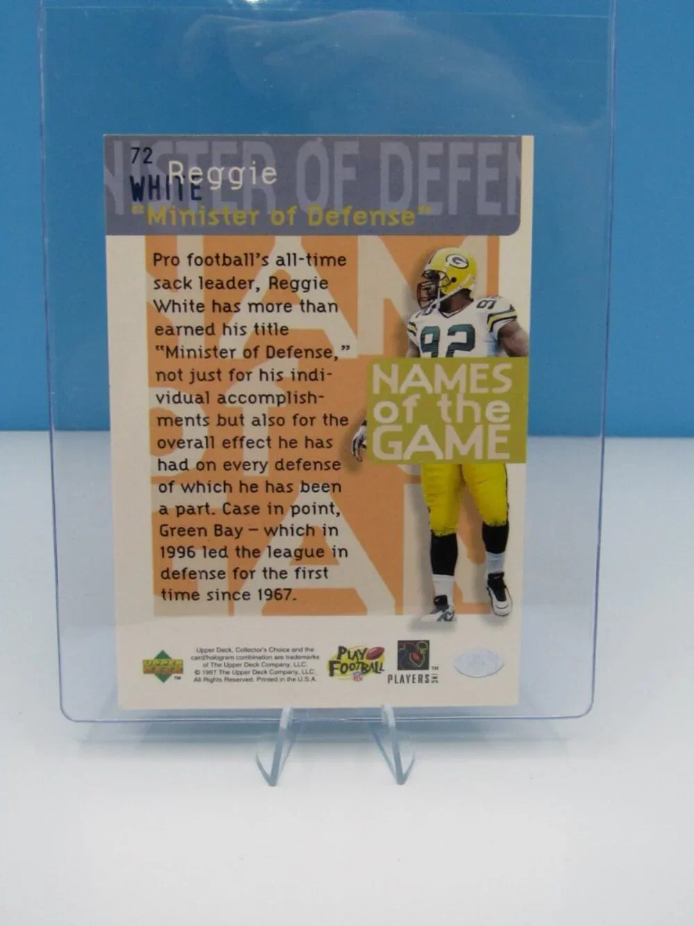 Green Bay Packers | Six Card Lot | Favre | White | Levens